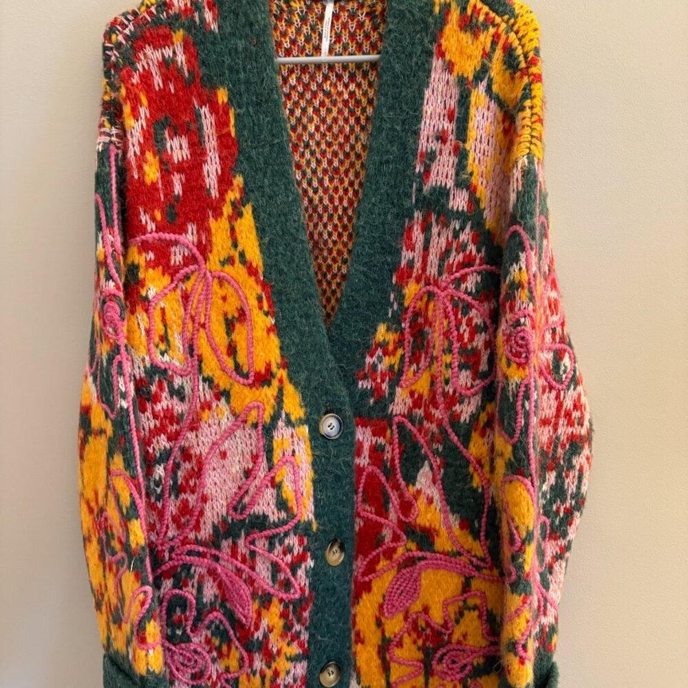 Long sweater, multi colors